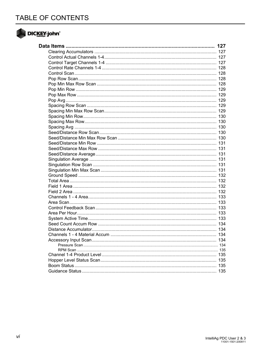 Great Plains DICKEY-john IntelliAg Planter-Drill Control L3 User Manual | Page 6 / 185