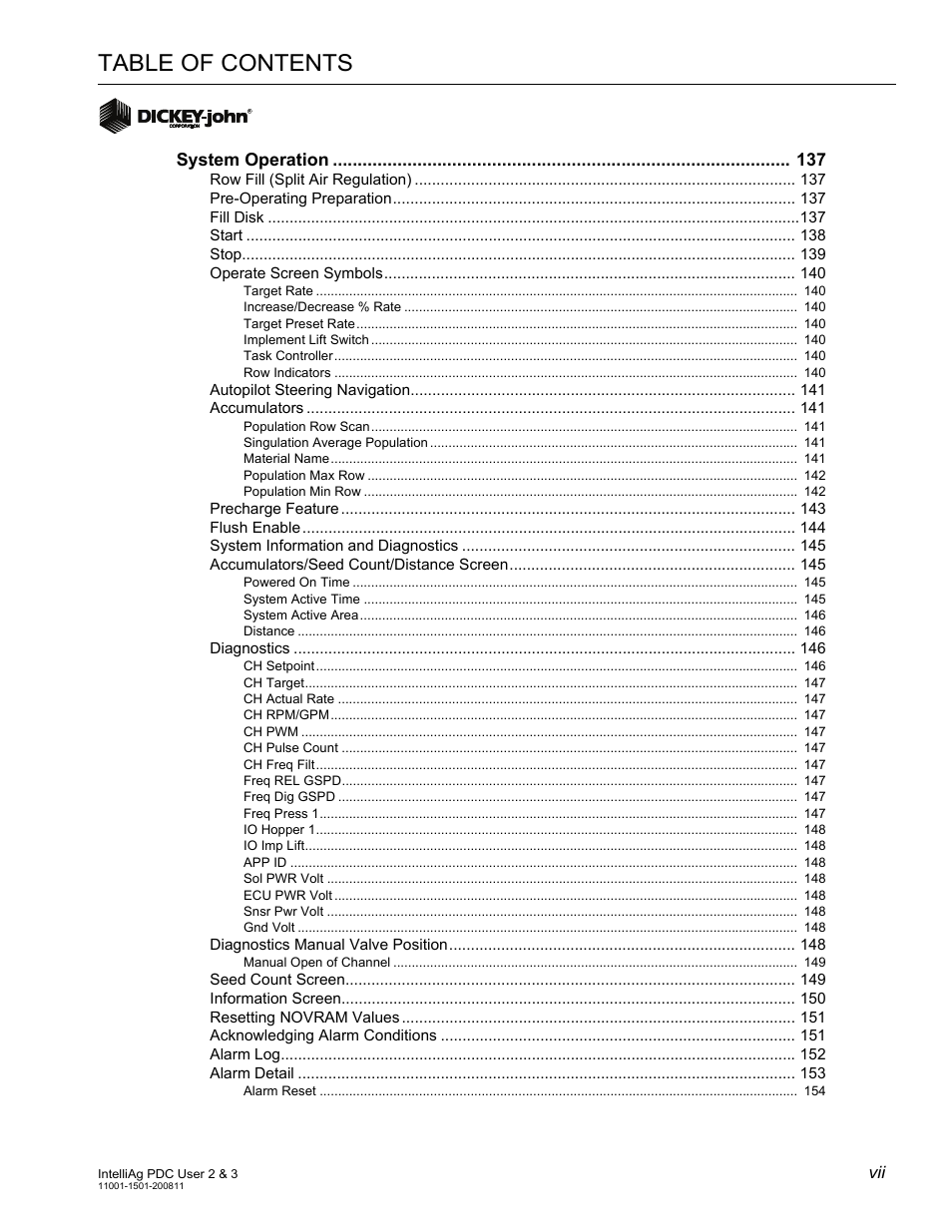 Great Plains DICKEY-john IntelliAg Planter-Drill Control L3 User Manual | Page 7 / 185