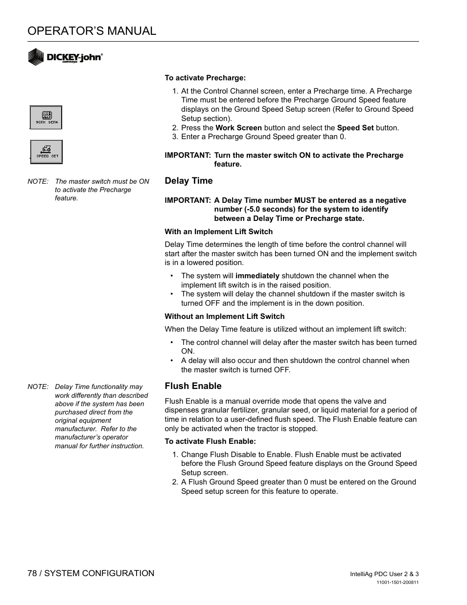 Operator’s manual | Great Plains DICKEY-john IntelliAg Planter-Drill Control L3 User Manual | Page 86 / 185