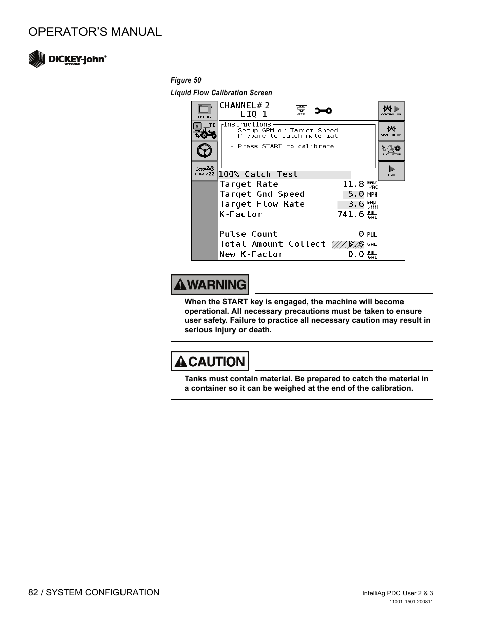 Operator’s manual | Great Plains DICKEY-john IntelliAg Planter-Drill Control L3 User Manual | Page 90 / 185