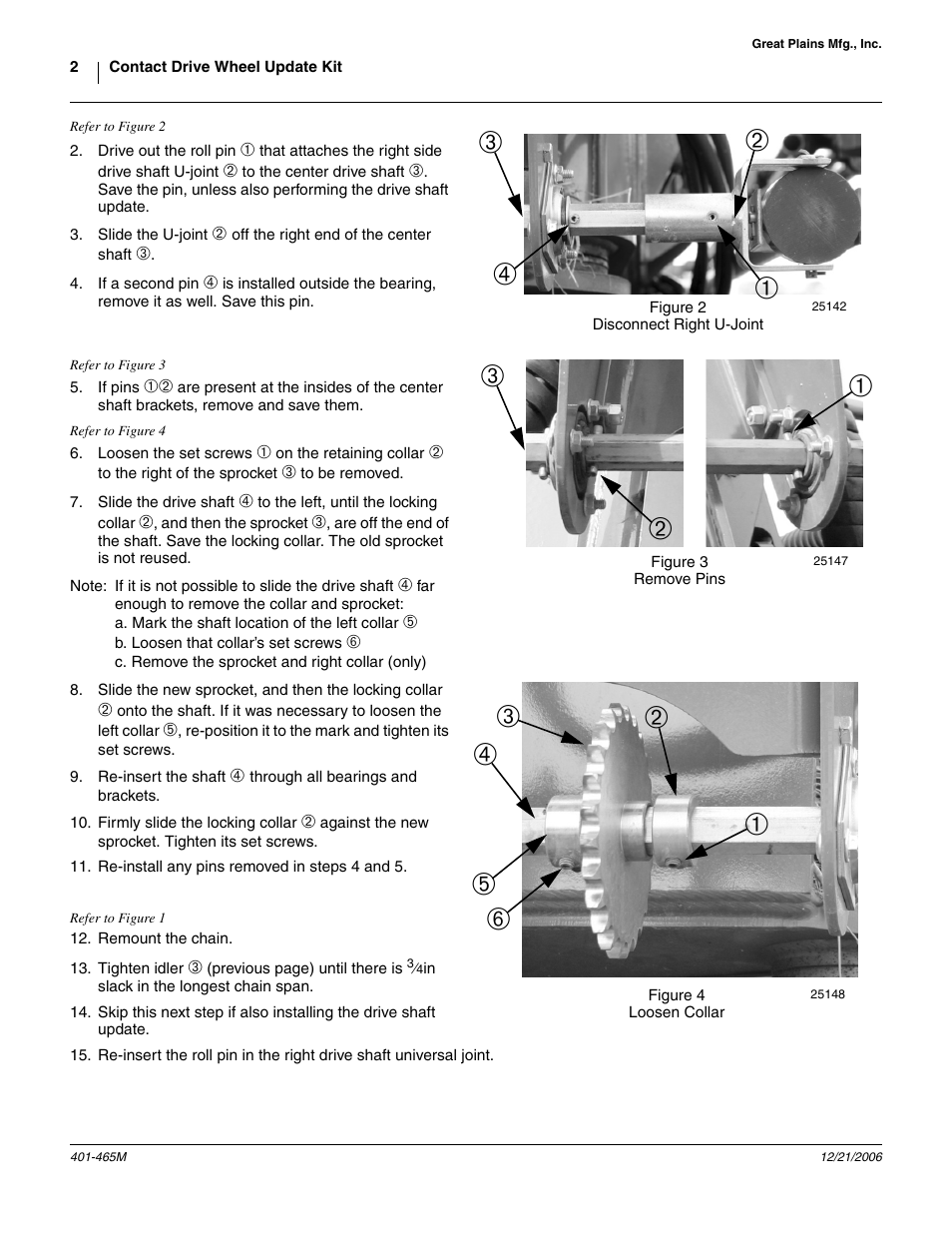 Great Plains Contact Drive Wheel Update Kit User Manual | Page 2 / 4