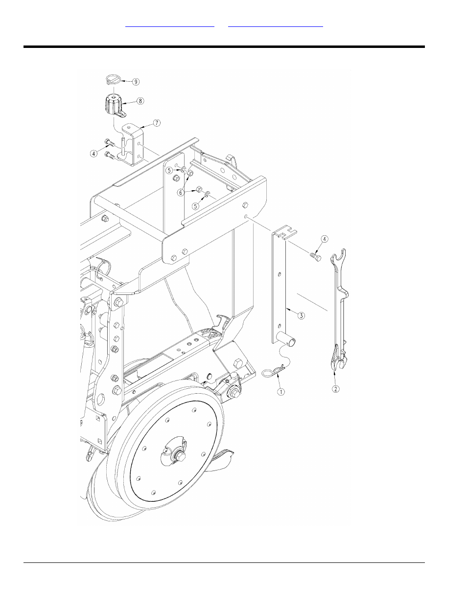 Spring & wheel wrench mounting | Great Plains YP925TD Parts Manual User Manual | Page 28 / 124