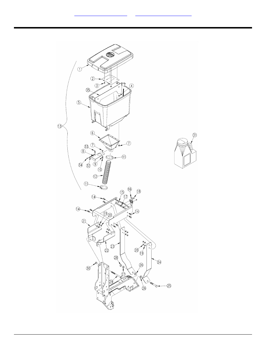 Hopper mounting | Great Plains YP925TD Parts Manual User Manual | Page 8 / 124