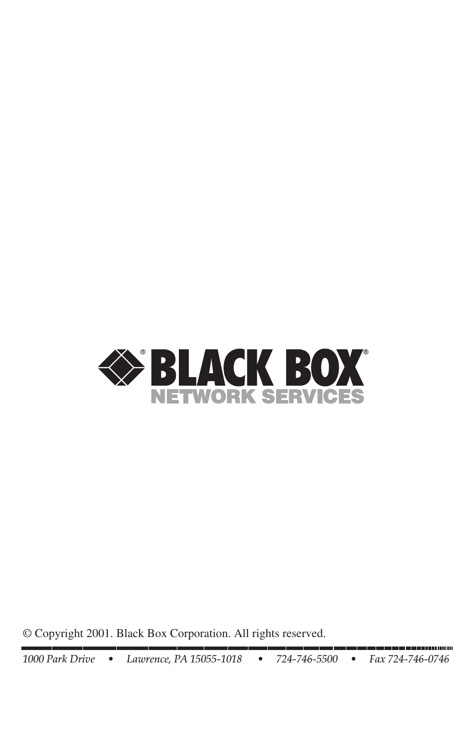Black Box IC107A-R3 User Manual | Page 20 / 20
