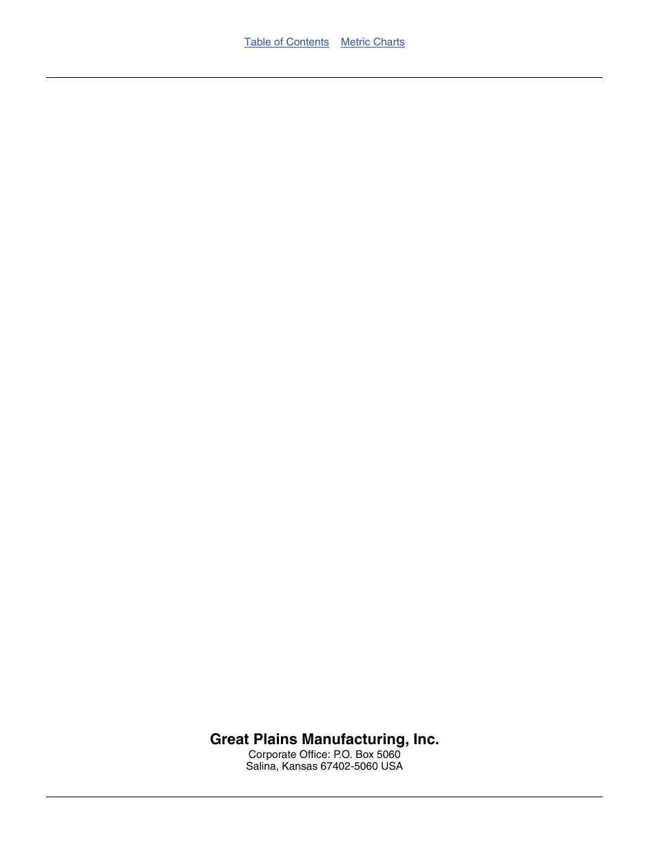 Great plains manufacturing, inc | Great Plains YP825AR Material Rate User Manual | Page 124 / 124