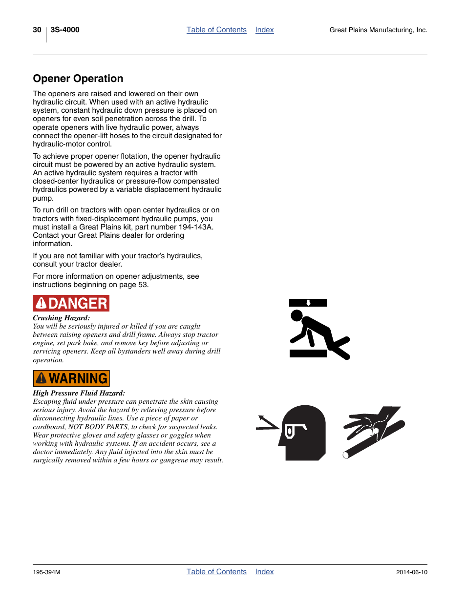 Opener operation | Great Plains 3S-4000F Operator Manual User Manual | Page 34 / 114