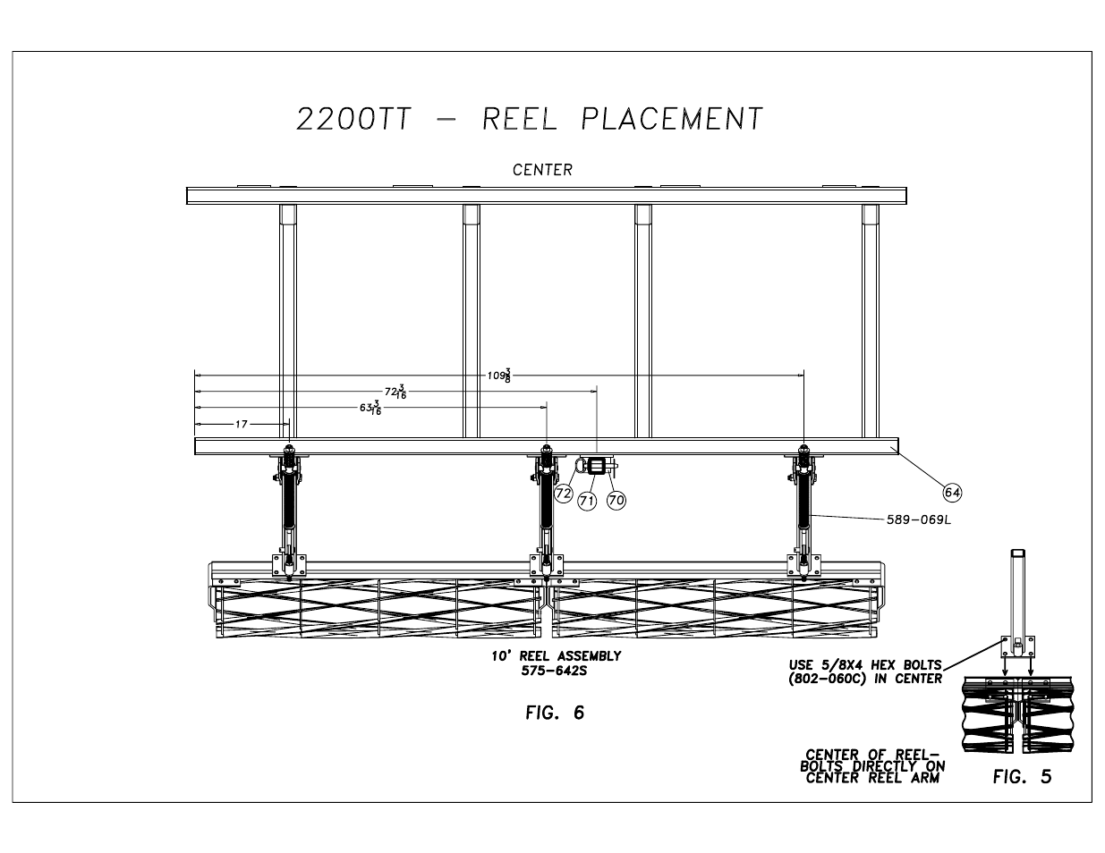 Great Plains 2200TT Rolling Harrow & Reel Assembly Instructions User Manual | Page 4 / 9