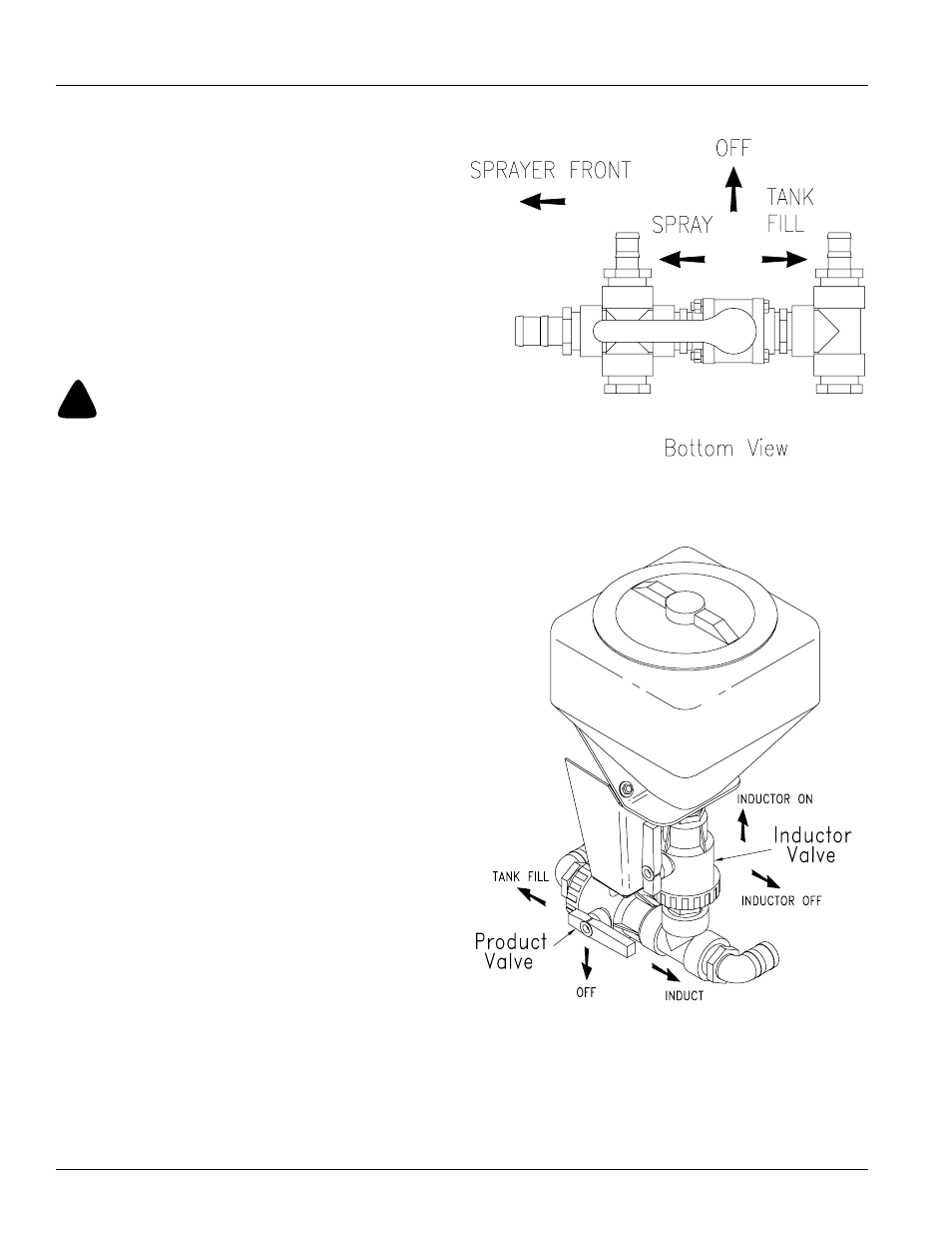 Tank fill using existing pump operations, Warning | Great Plains TS1000 Operator Manual User Manual | Page 22 / 37