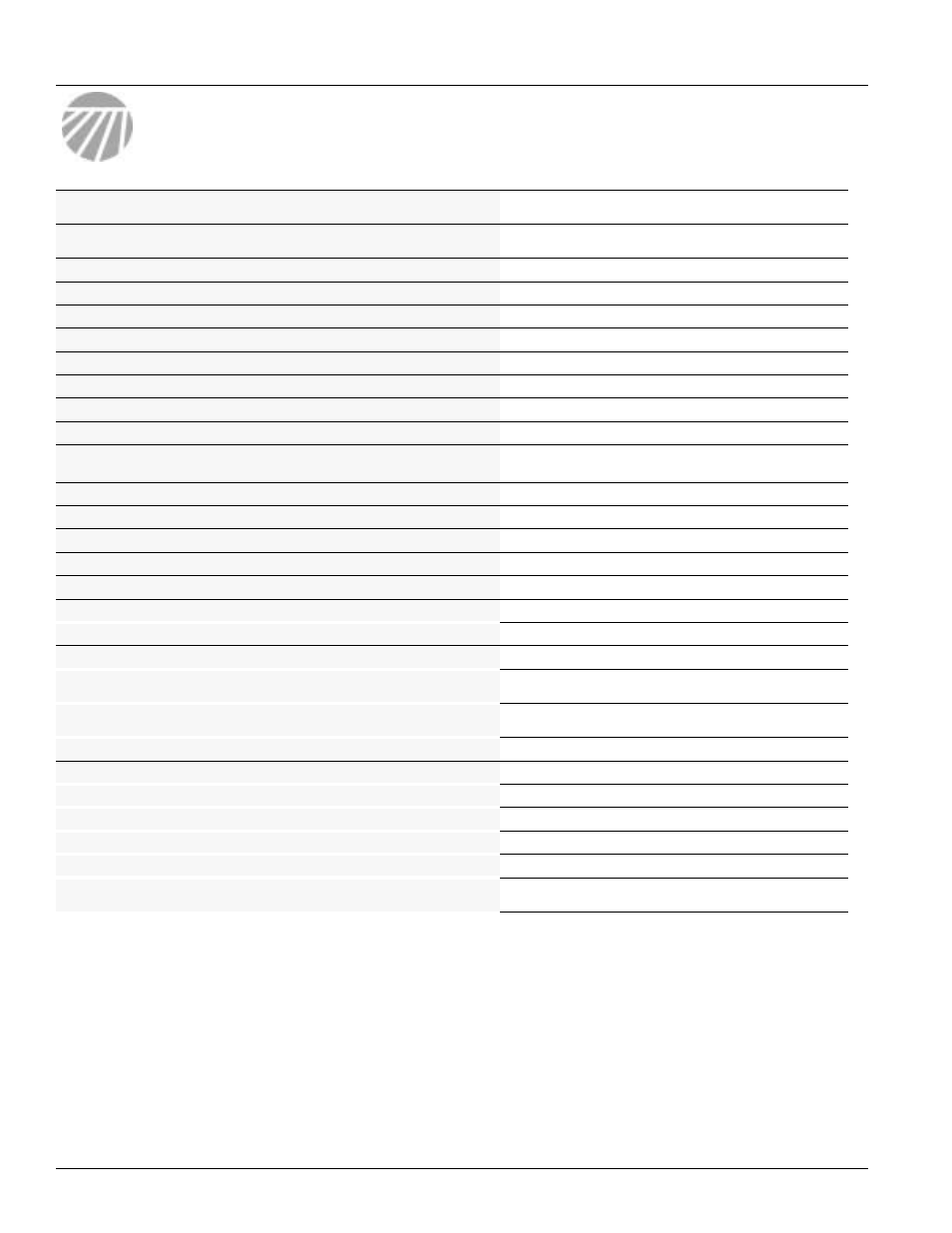 Specifications | Great Plains TS1000 Operator Manual User Manual | Page 34 / 37