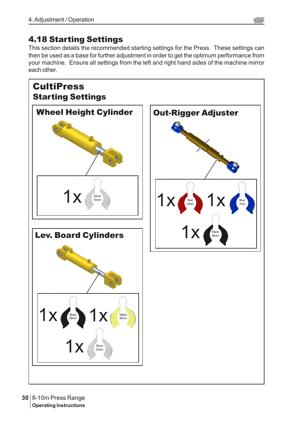 Cultipress | Great Plains 8-10m Press Range SN 12653-12671 Operator Manual User Manual | Page 30 / 44