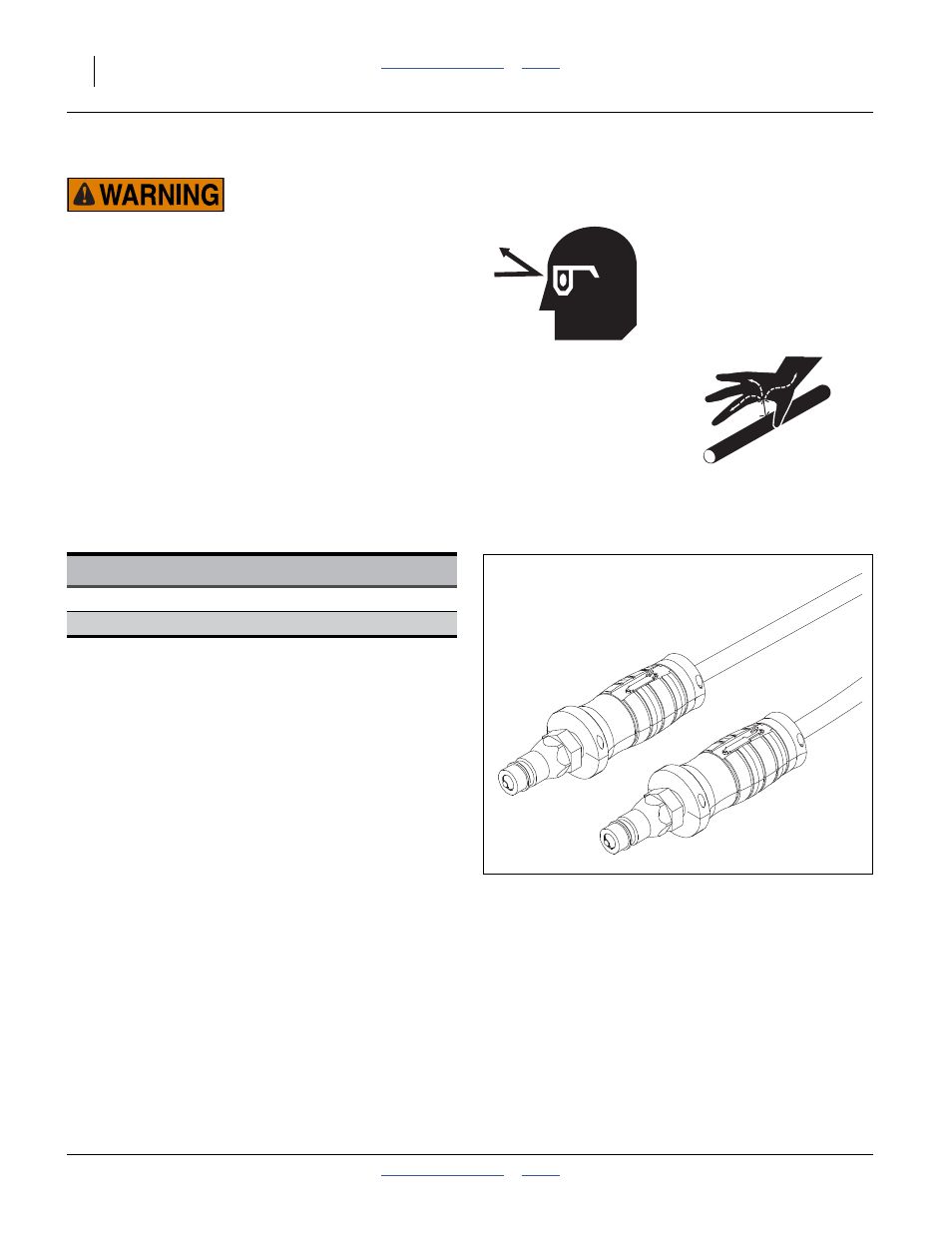 Hydraulic hose hookup, Current style color coded hose handles | Great Plains YP825A3P Operator Manual User Manual | Page 18 / 128