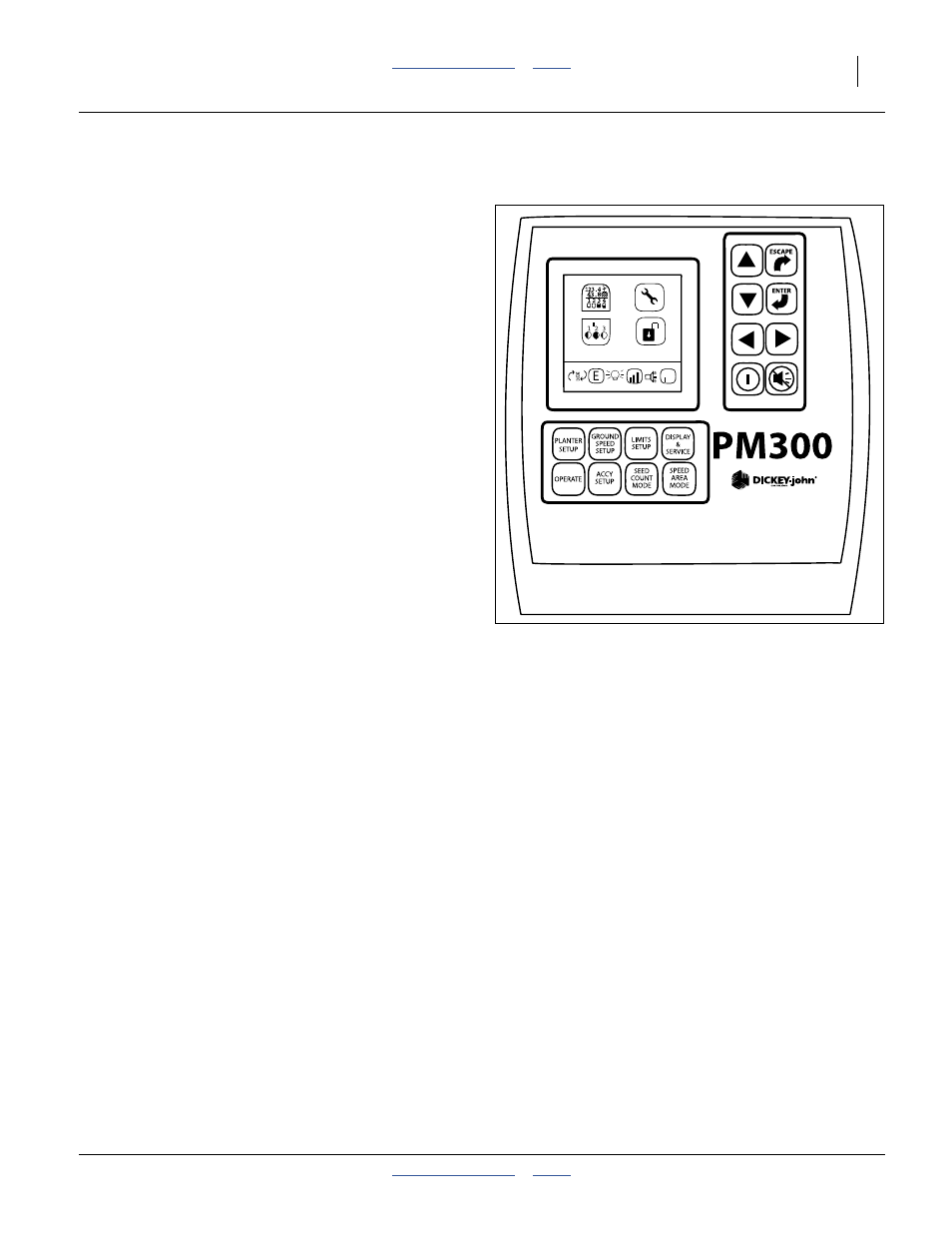 Monitor setup, Marker setup (option), Monitor setup marker setup (option) | Great Plains YP825A3P Operator Manual User Manual | Page 23 / 128