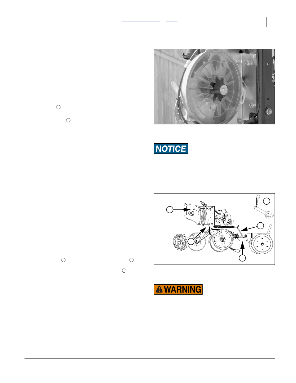 Identify rows to shut off, Close seed shutter, Install blank disk | Lock-up row | Great Plains YP825A3P Operator Manual User Manual | Page 63 / 128