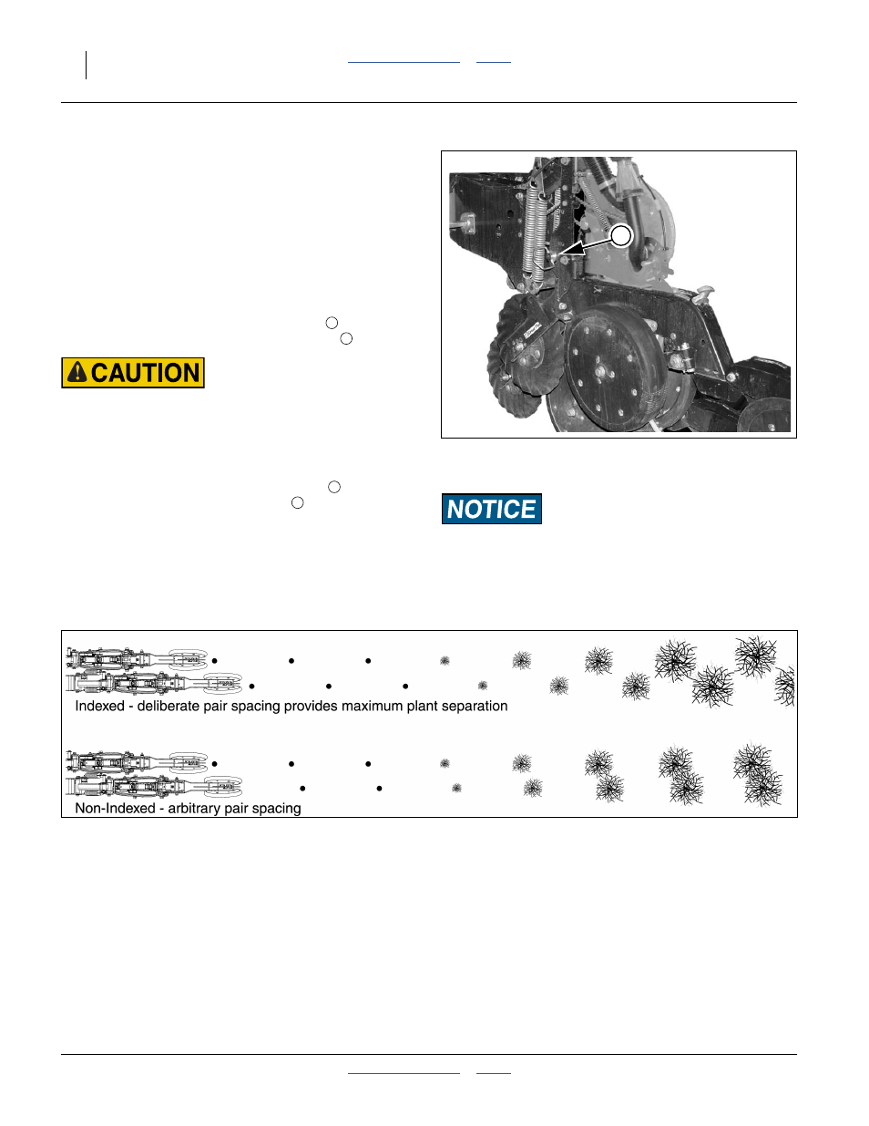Sprocket indexing (stagger) | Great Plains YP825A3P Operator Manual User Manual | Page 64 / 128