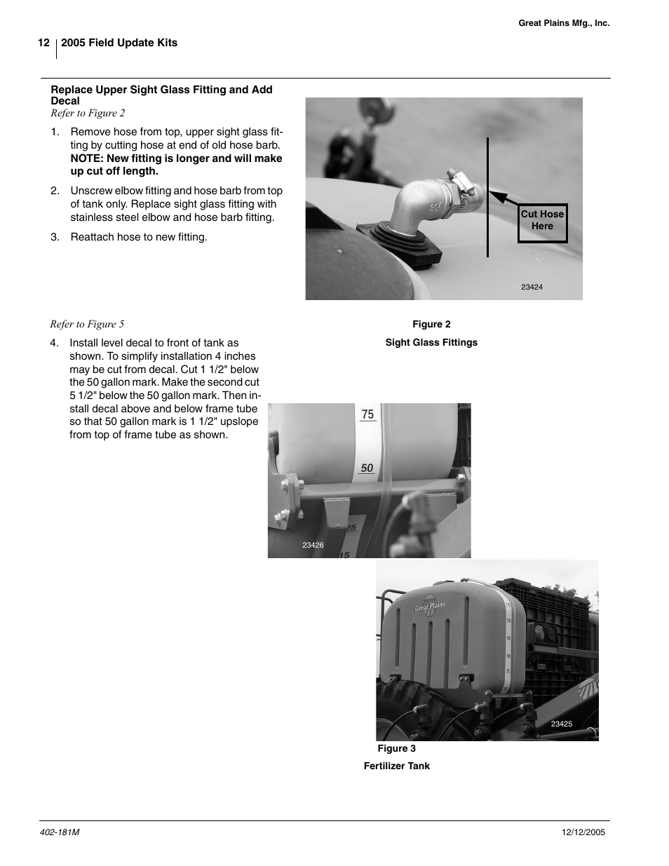 Great Plains Yield-Pro 1625 Planter 2005 User Manual | Page 12 / 15