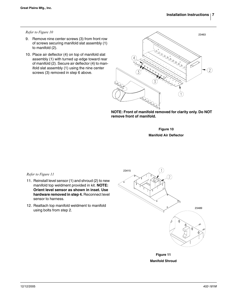 Great Plains Yield-Pro 1625 Planter 2005 User Manual | Page 7 / 15