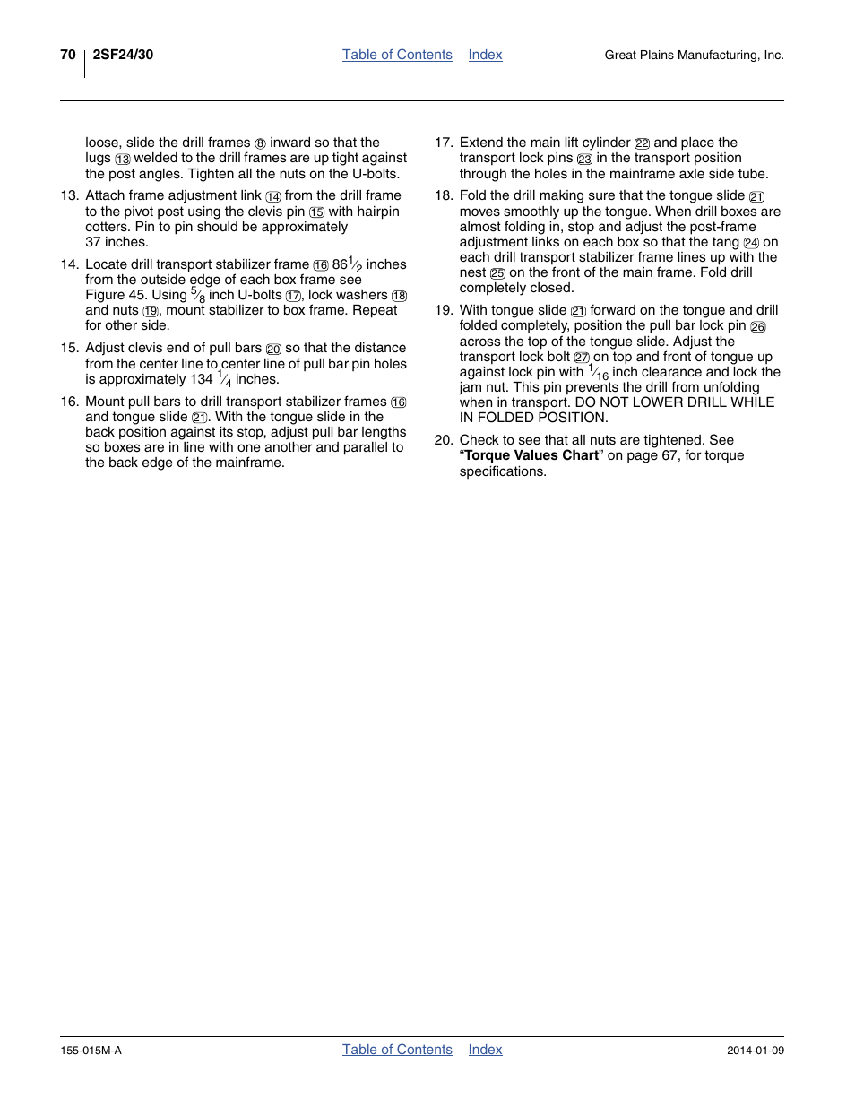Great Plains 2SF30 Operator Manual User Manual | Page 74 / 90