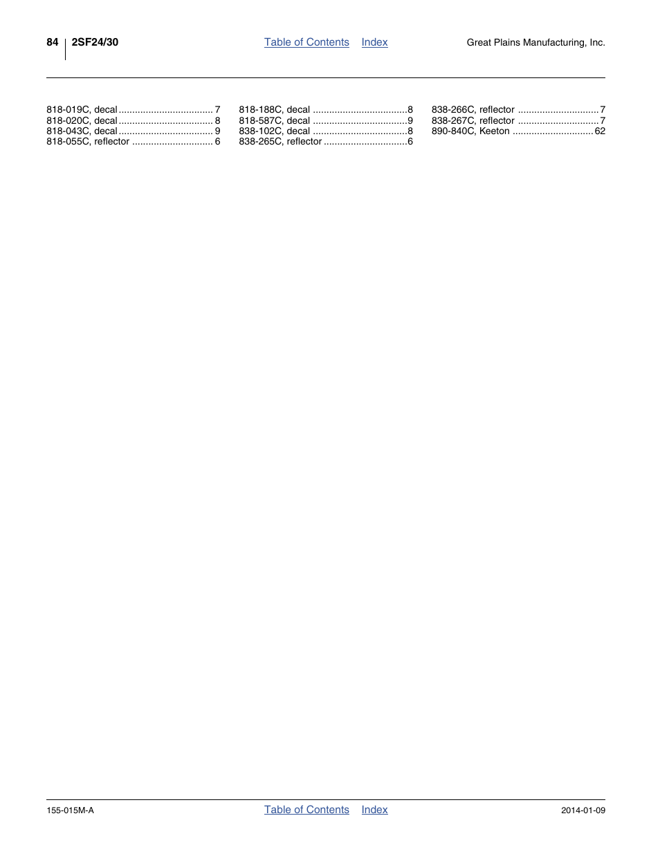 Great Plains 2SF30 Operator Manual User Manual | Page 88 / 90
