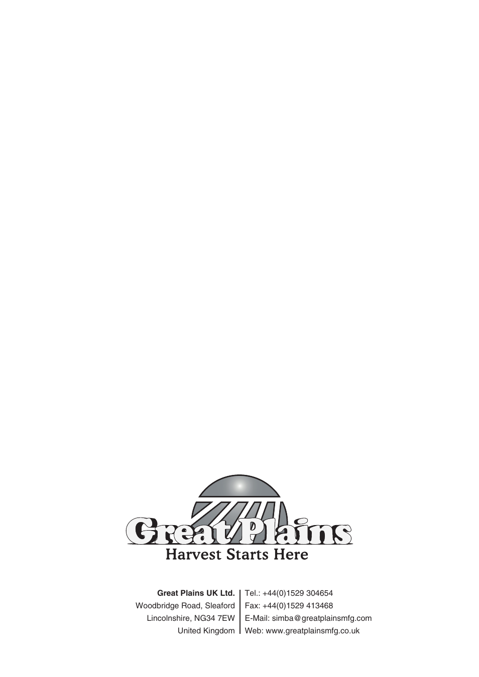 Great Plains SLD350 Operator Manual User Manual | Page 40 / 40