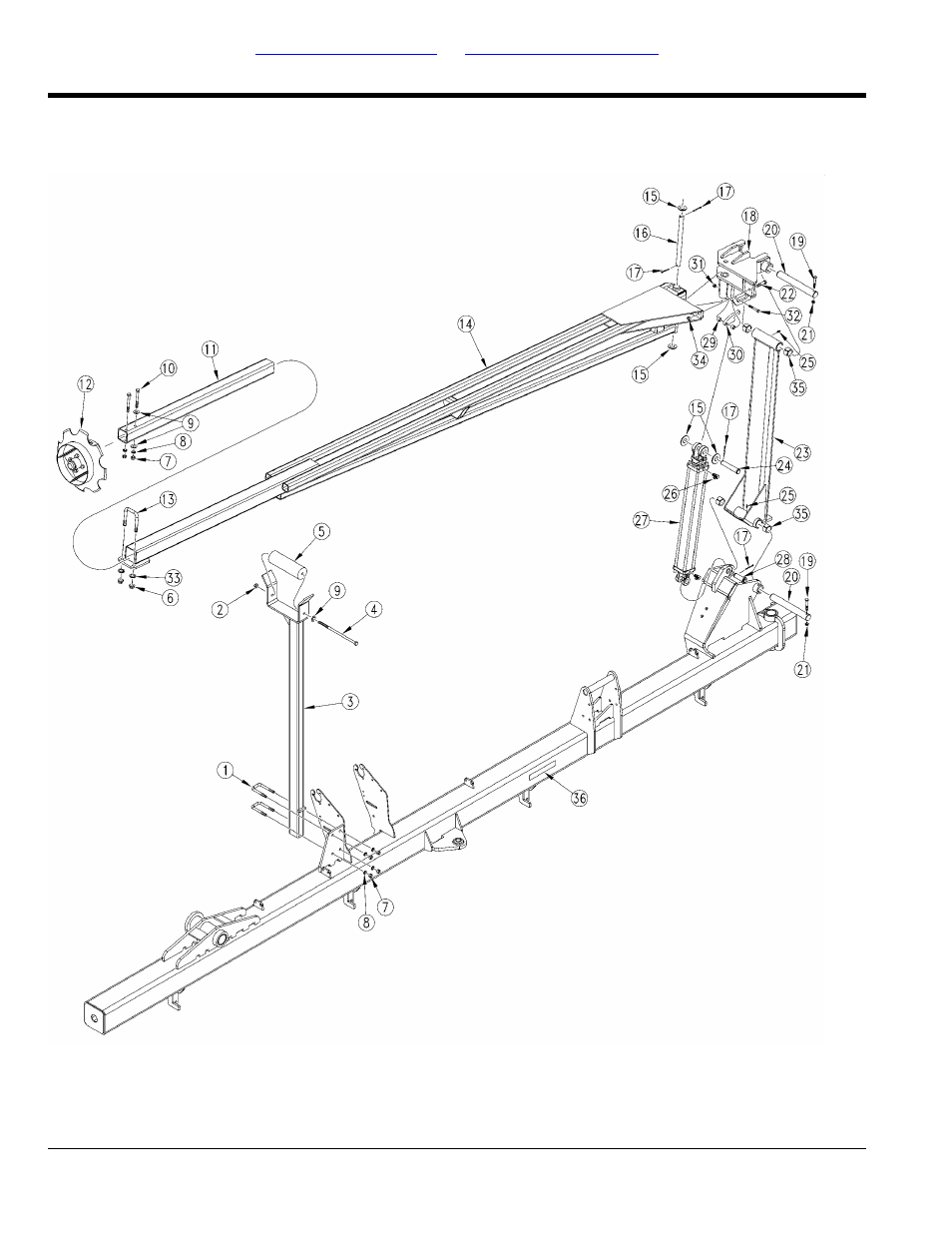 Marker, Table of contents part number index marker | Great Plains YP1630F-1670 Parts Manual User Manual | Page 130 / 140