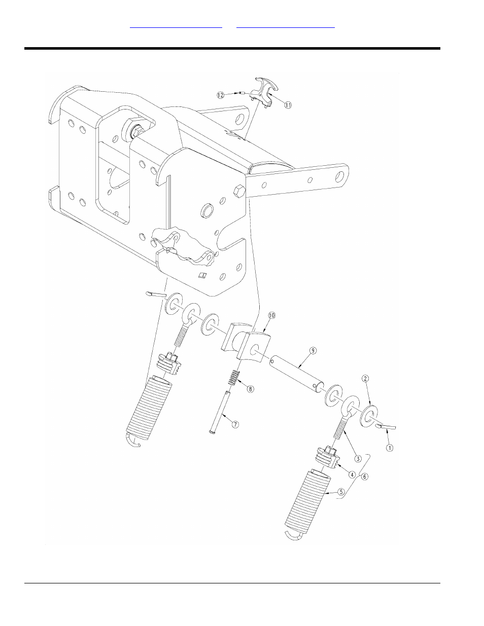 Spring assembly | Great Plains YP1630F-1670 Parts Manual User Manual | Page 60 / 140