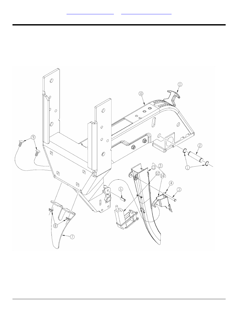 Shank assembly, Table of contents part number index shank assembly | Great Plains YP1630F-1670 Parts Manual User Manual | Page 62 / 140