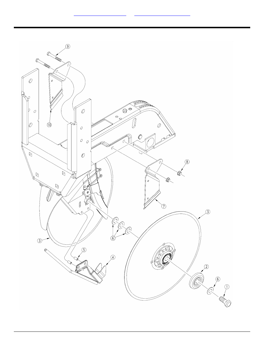 Disk & scraper, Table of contents part number index disk & scraper | Great Plains YP1630F-1670 Parts Manual User Manual | Page 66 / 140