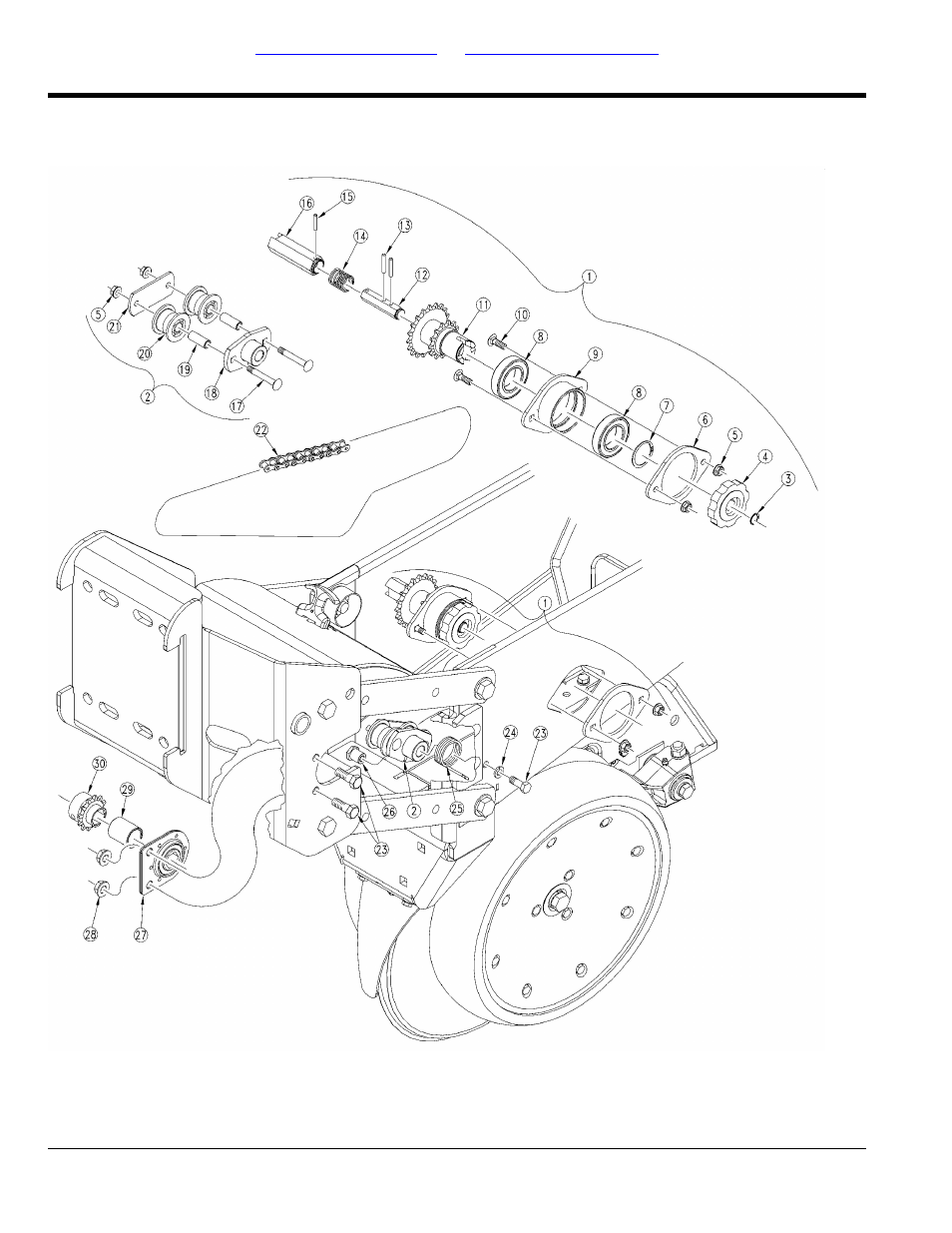 Seed hopper drive | Great Plains YP1630F-1670 Parts Manual User Manual | Page 76 / 140