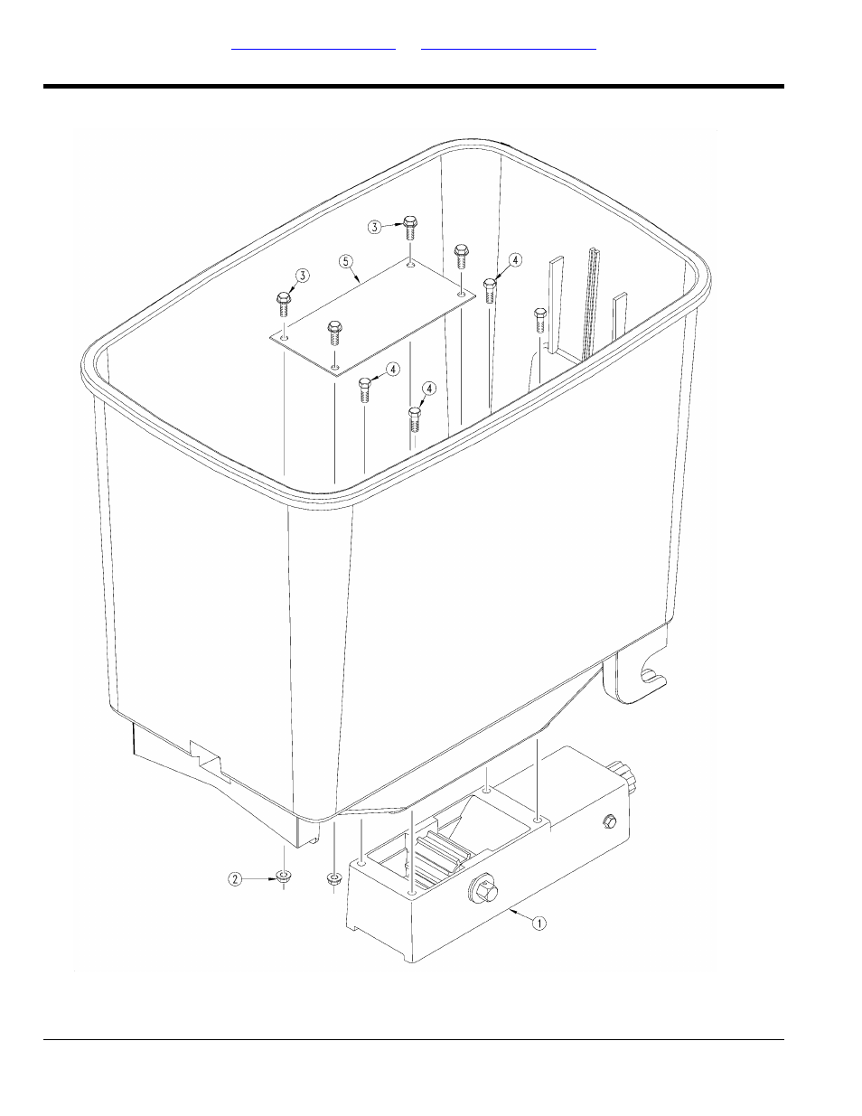 Treatment hopper granular meter | Great Plains YP1630F-1670 Parts Manual User Manual | Page 80 / 140