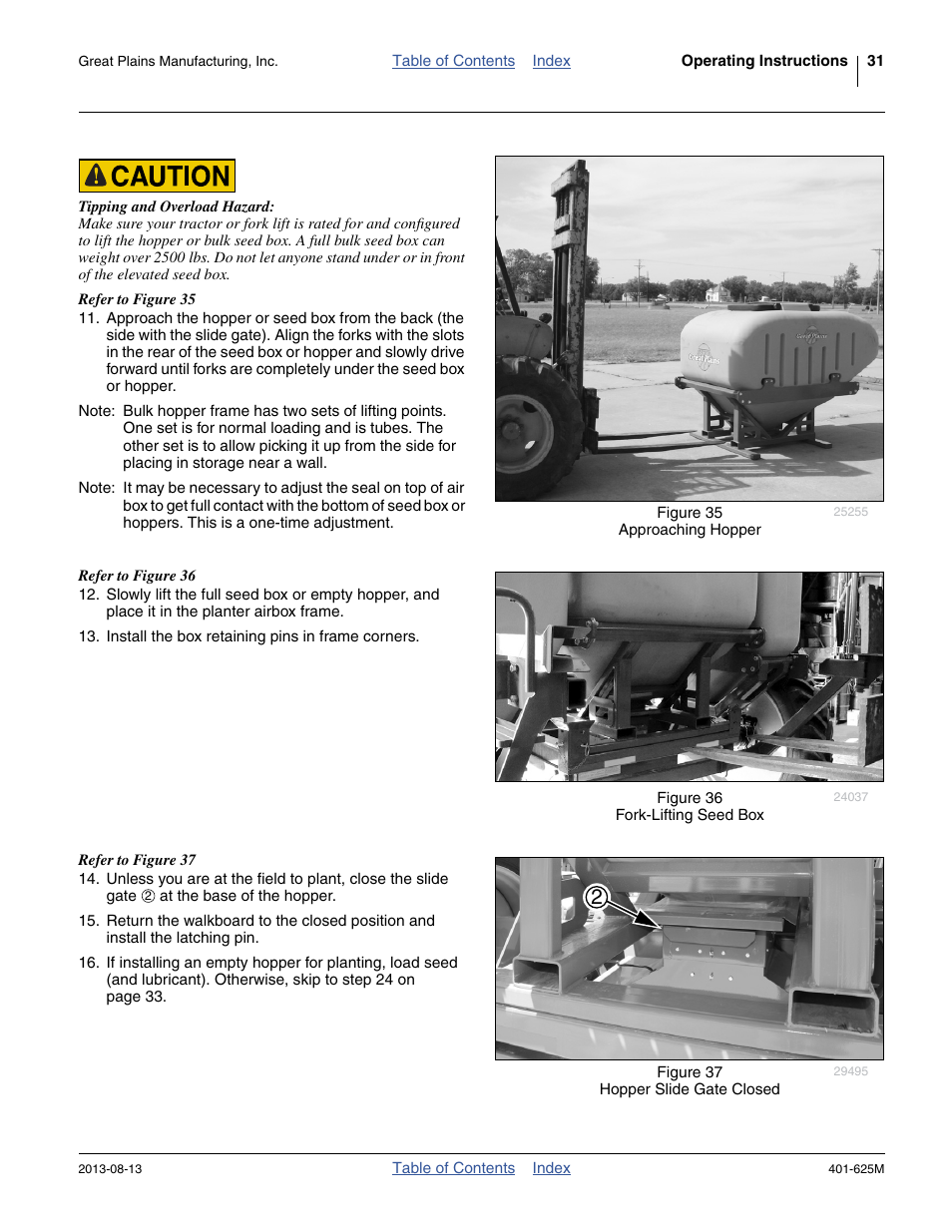 Great Plains YP1625A Operator Manual User Manual | Page 35 / 172