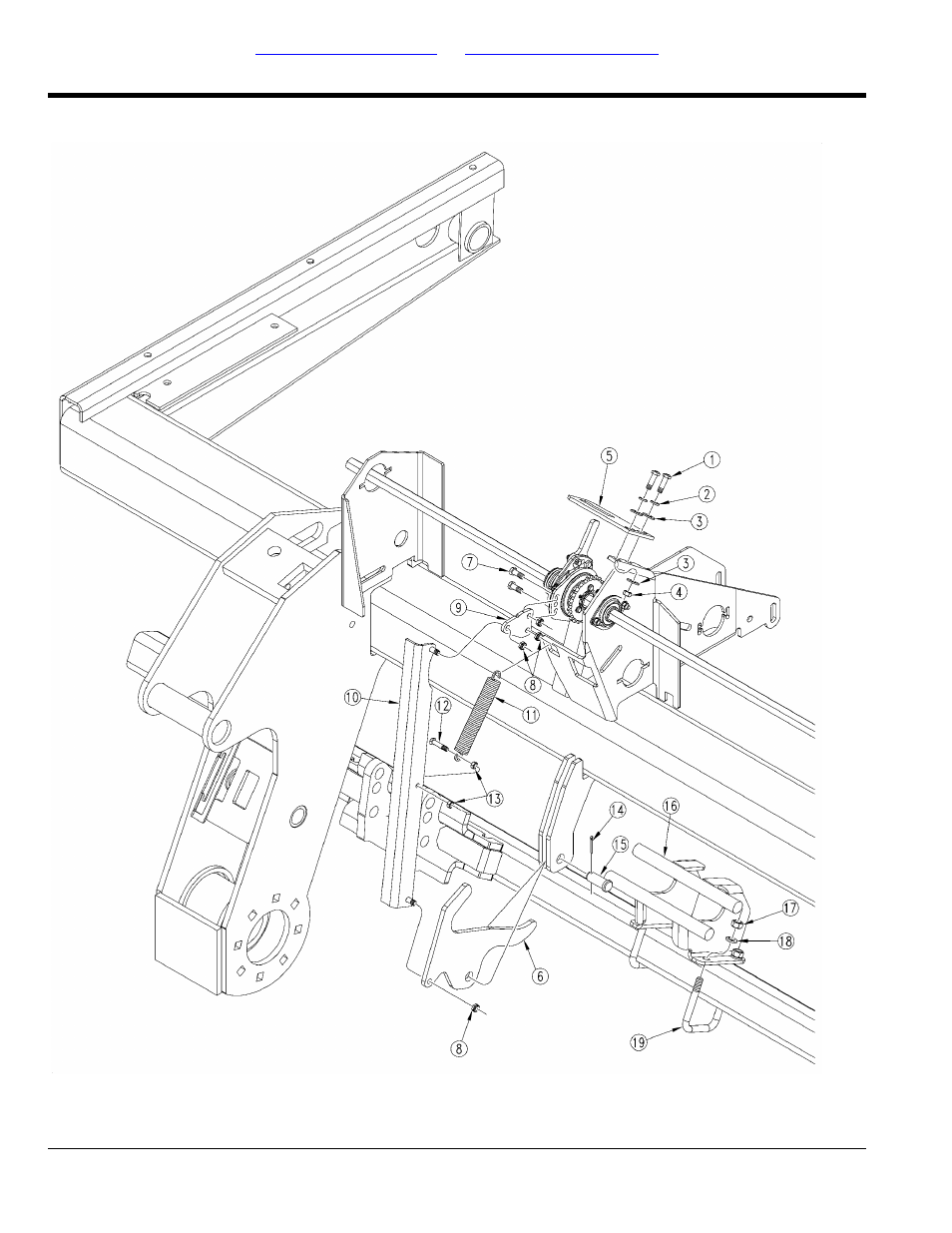 Clutch linkage, Table of contents part number index clutch linkage | Great Plains 3S-5000HDF Parts Manual User Manual | Page 146 / 232