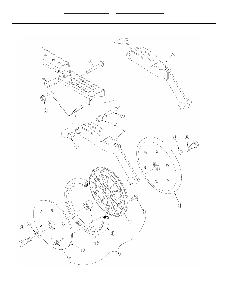 Press wheels, 1"x12" double "v" press wheel | Great Plains 3S-5000HDF Parts Manual User Manual | Page 172 / 232