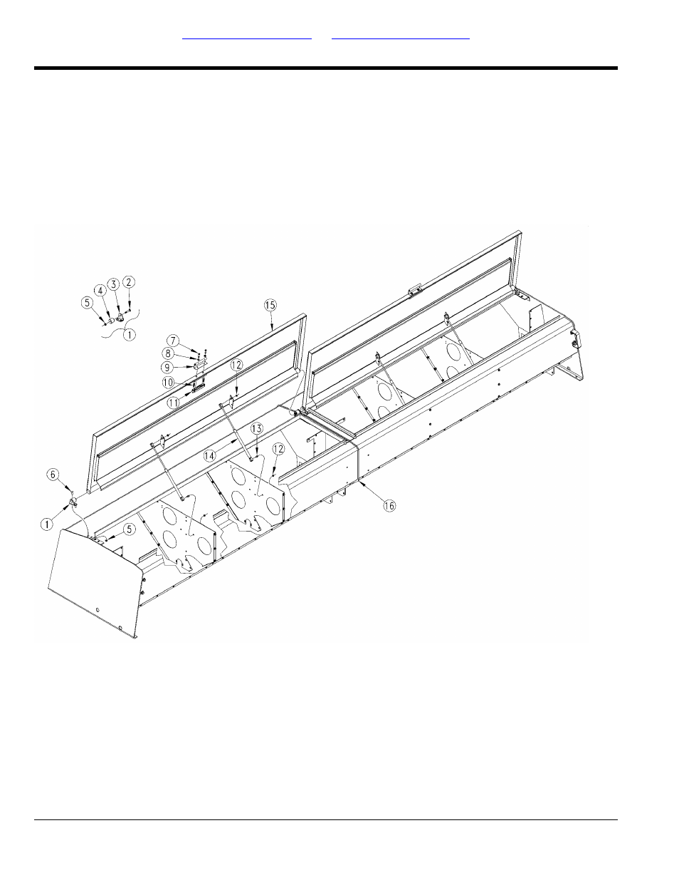 Lid to box, Table of contents part number index lid to box | Great Plains 3S-5000HDF Parts Manual User Manual | Page 30 / 232
