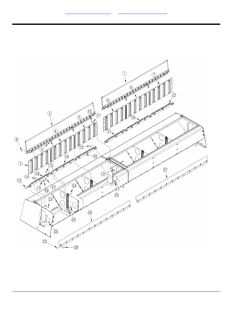 Fertilizer box dividers | Great Plains 3S-5000HDF Parts Manual User Manual | Page 34 / 232