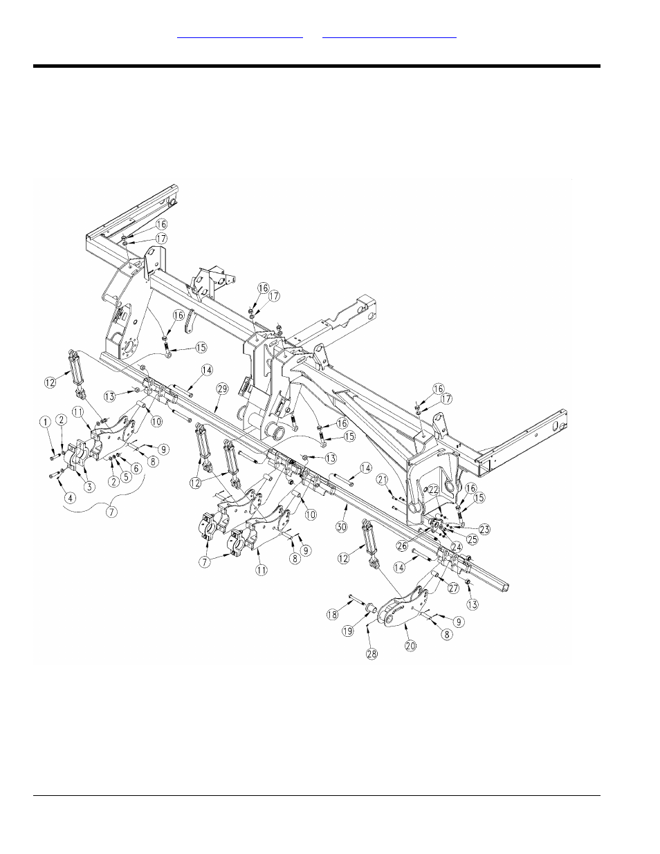 Right hand sub-frame | Great Plains 3S-5000HDF Parts Manual User Manual | Page 62 / 232