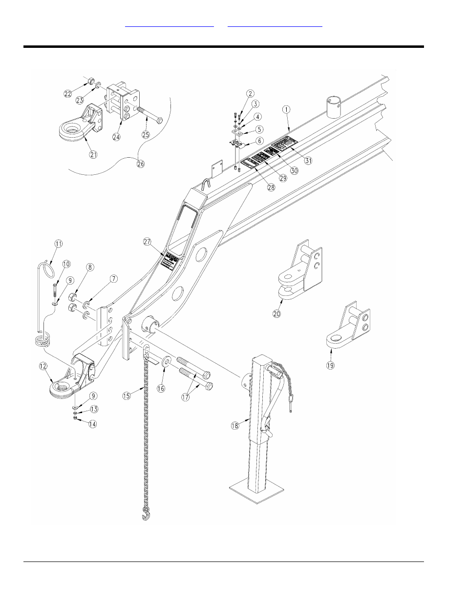 Tongue, Hitch to tongue, Selected models | Great Plains 3S-5000HDF Parts Manual User Manual | Page 8 / 232