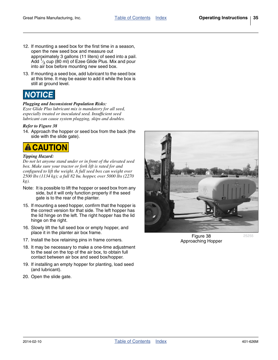 Great Plains YP2425A Operator Manual User Manual | Page 39 / 172