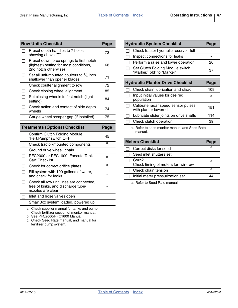 Great Plains YP2425A Operator Manual User Manual | Page 51 / 172