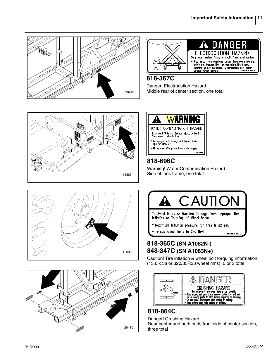 367c, 365c, 347c | 696c, 864c | Great Plains TSF660 Operator Manual User Manual | Page 13 / 56