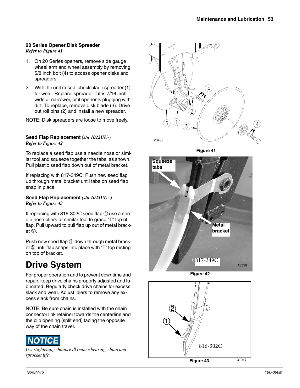 Drive system | Great Plains 3N-3020 Operator Manual User Manual | Page 55 / 76