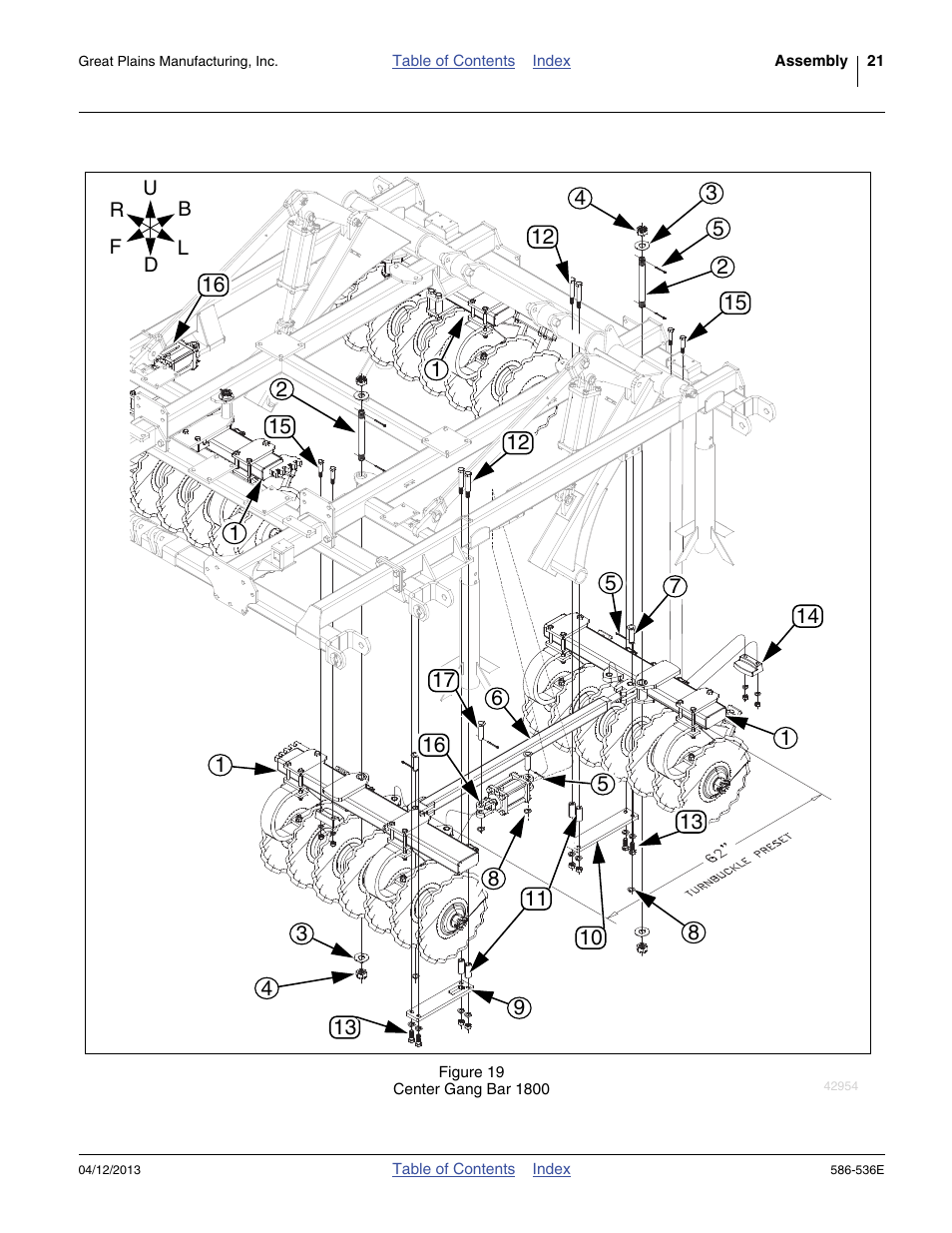 Refer to figure 19 | Great Plains 4000TM Assembly Manual User Manual | Page 25 / 64