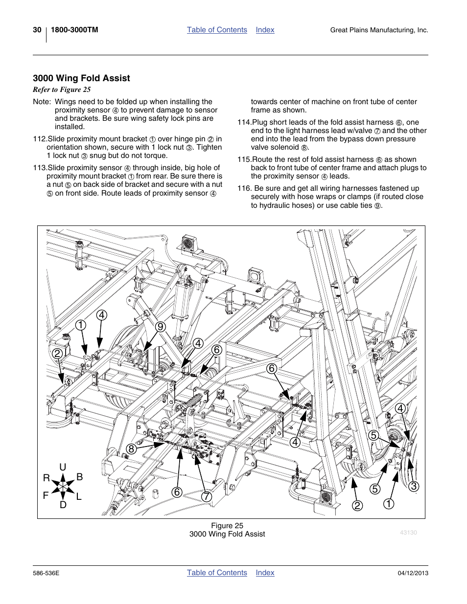 3000 wing fold assist | Great Plains 4000TM Assembly Manual User Manual | Page 34 / 64