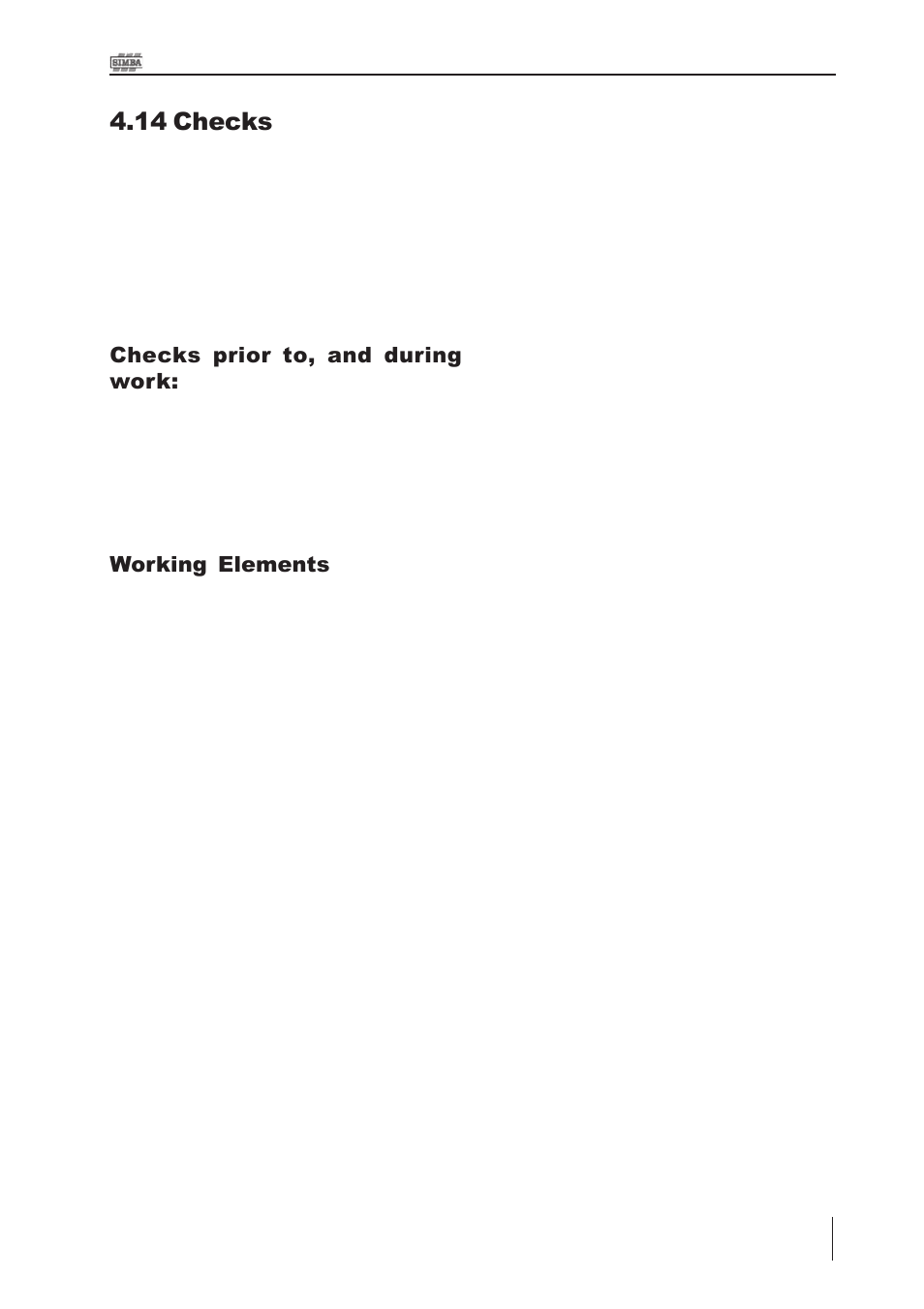 14 checks | Great Plains P15061 Serial No 12682 User Manual | Page 29 / 172