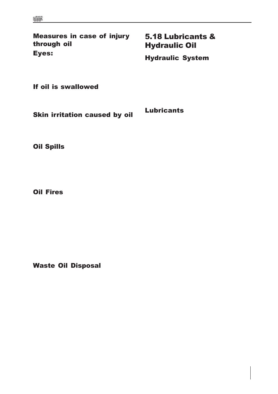 18 lubricants & hydraulic oil | Great Plains P15061 Serial No 12682 User Manual | Page 43 / 172