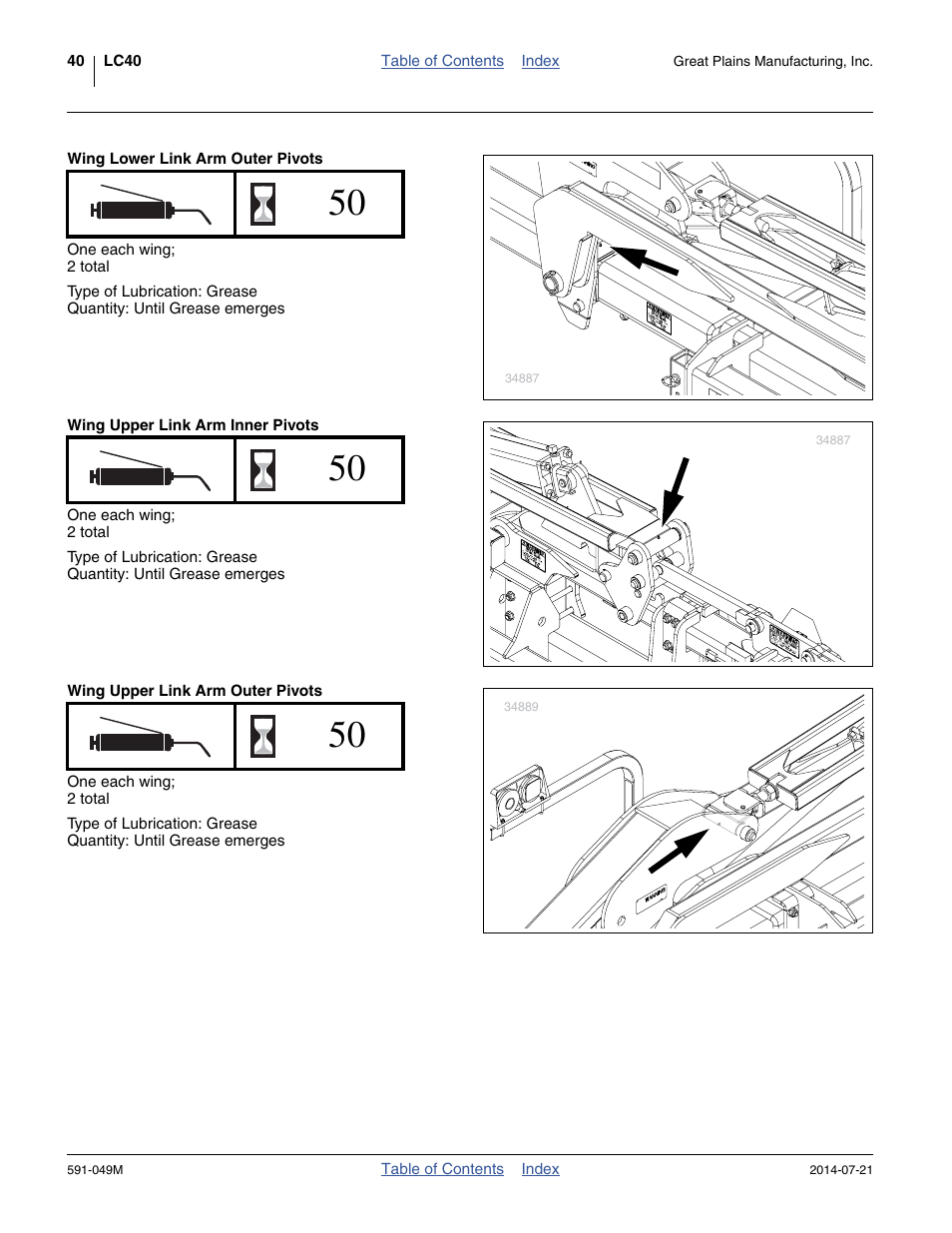 Great Plains LC40 Operator Manual User Manual | Page 44 / 56