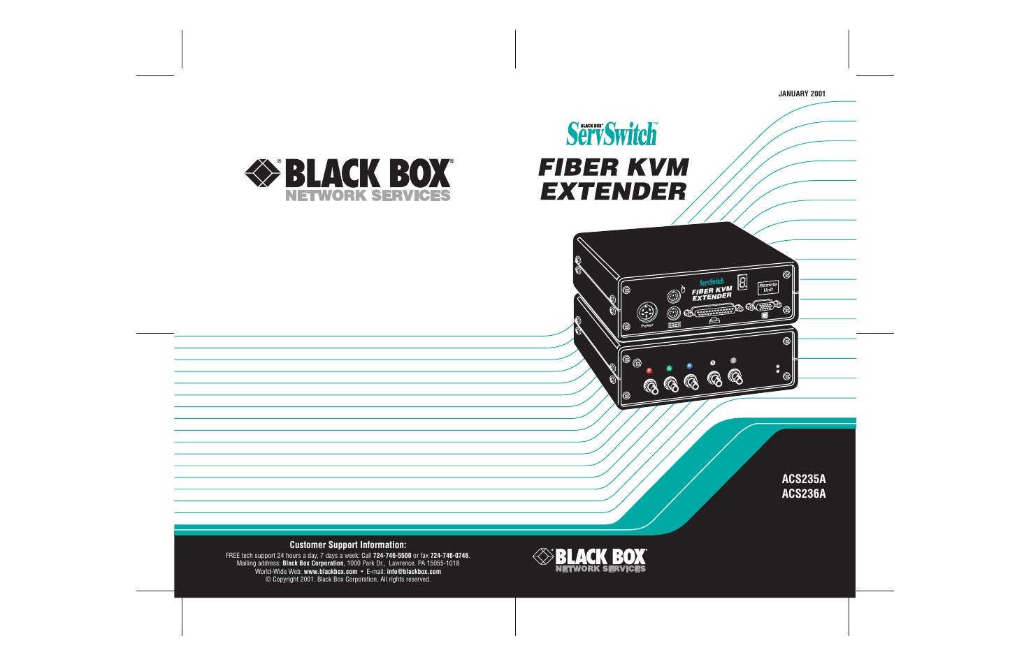 Black Box ACS235A User Manual | 103 pages