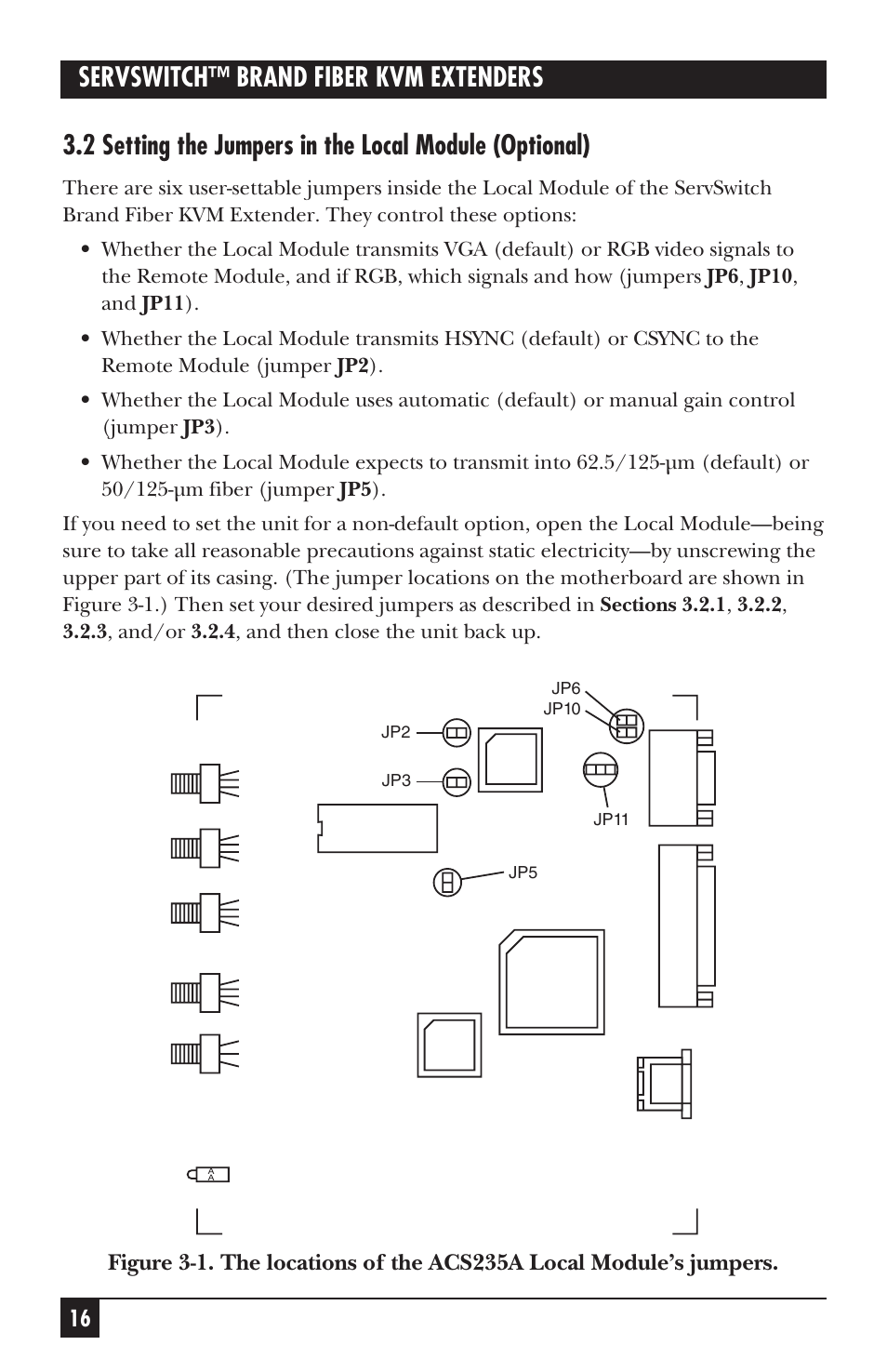 Black Box ACS235A User Manual | Page 17 / 103