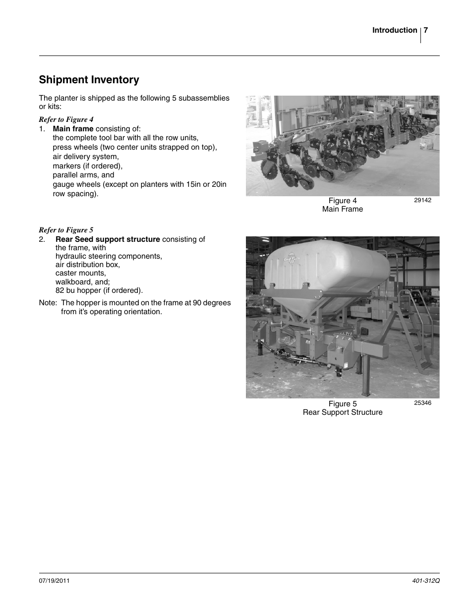 Shipment inventory | Great Plains 3PYP Predelivery Manual User Manual | Page 11 / 82