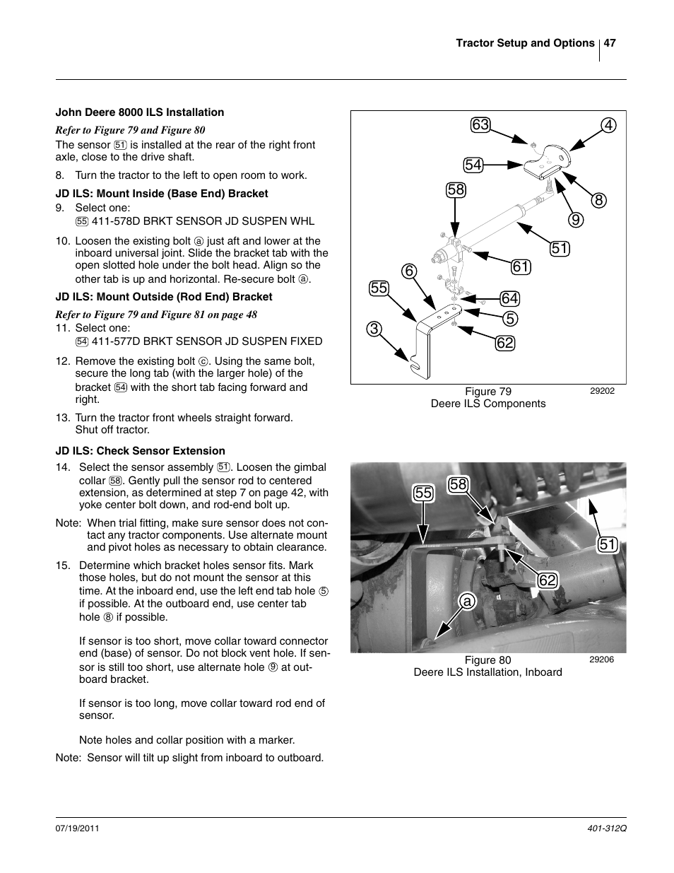 John deere 8000 ils installation | Great Plains 3PYP Predelivery Manual User Manual | Page 51 / 82