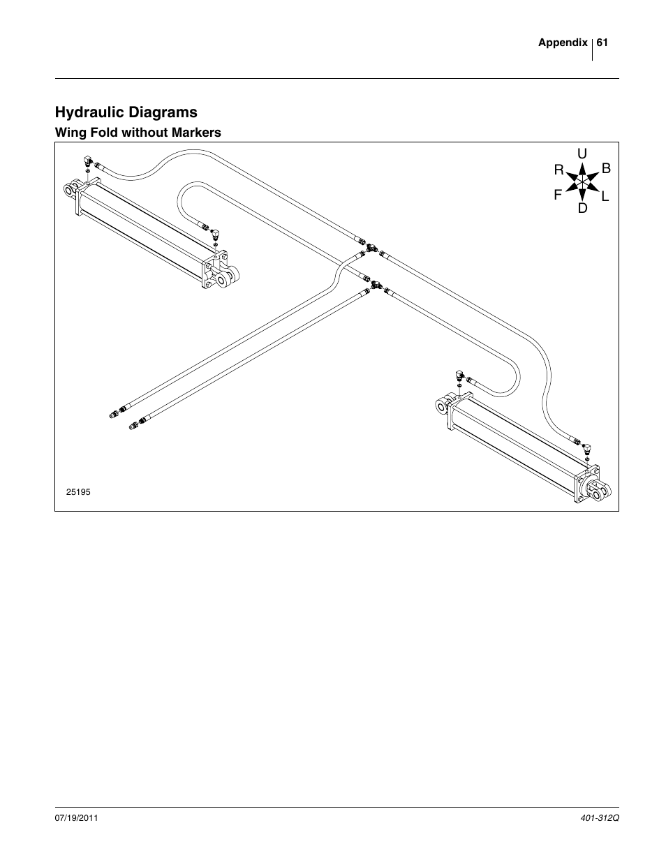 Hydraulic diagrams | Great Plains 3PYP Predelivery Manual User Manual | Page 65 / 82